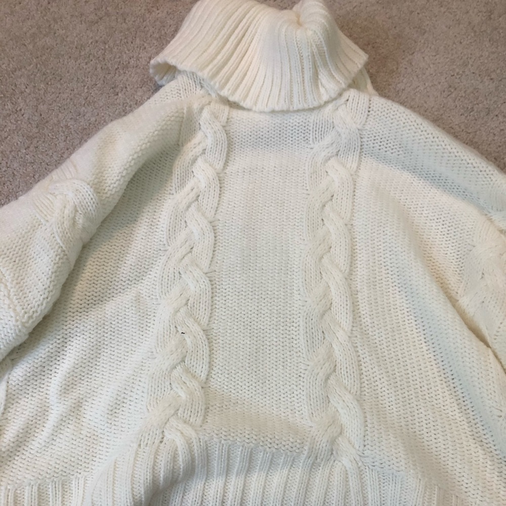 White turtleneck